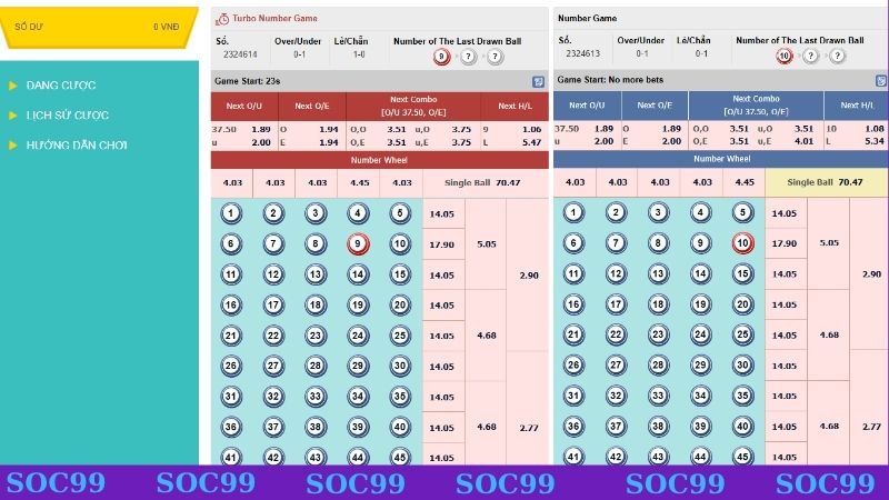 Siêu phẩm hấp dẫn thử vận may từng con số