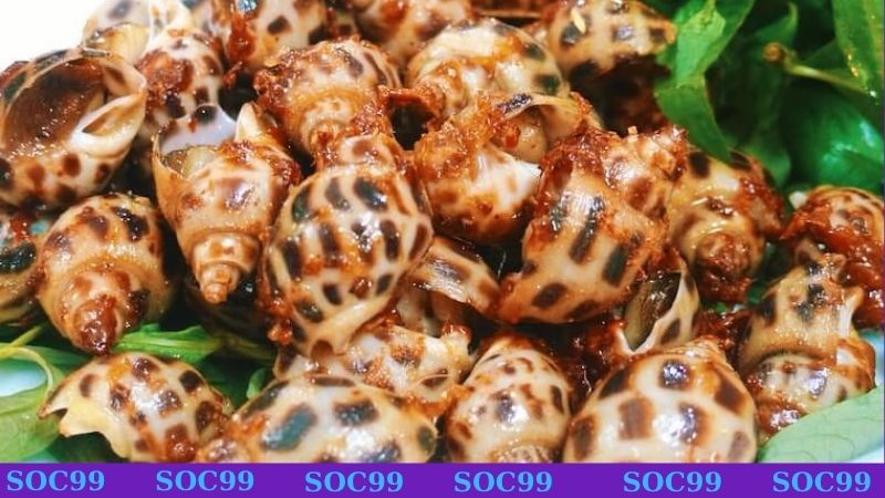 Thưởng thức món ốc trong chiêm bao gắn liền với thông điệp tích cực